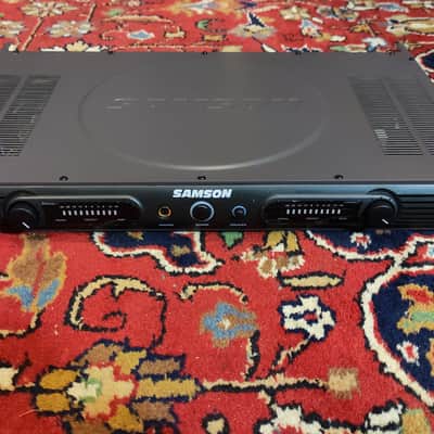 Samson Servo 120a Power Amp 2010s - Black (Boxed) image 1