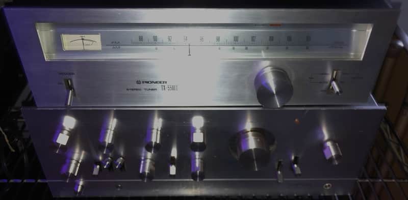 Pioneer SA-9900 Integrated Amplifier W/ TX5500 II Tuner - Vintage 1976 Silverface image 1