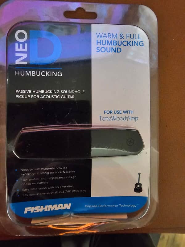 Fishman PRO-NEO-D02 Passive Humbucker Soundhole Pickup 2010s - Standard image 1