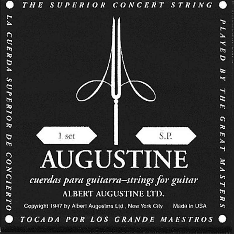 Augustine Black Classical Low Tension string set image 1