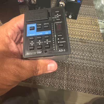 Takamine dsp ad-1 guitar preamp Dsp ad-1 90,s  - Black image 1