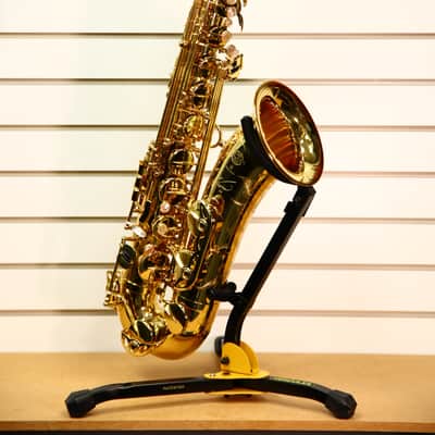 Selmer 74 Paris Reference 54 Professional Model Tenor Saxophone 2018 - 2019 - Dark-Lacquered Brass with Engraving image 1