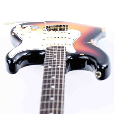 Fender Custom Shop 1965 Stratocaster 3 Color Sunburst Heavy Relic image 12