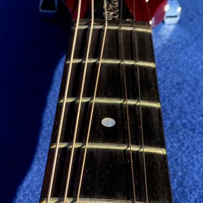 Guild Brian May Signature 1993 - Red see trough body image 13