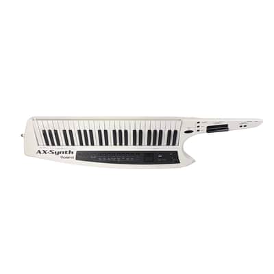 Roland AX-Edge 49-key White Keytar Synthesizer W/HSC (Used) image 1