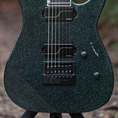 ESP E-II M-II 7B Baritone Evertune - Granite Sparkle image 1
