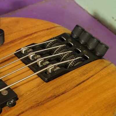 1994 Chip Wilson w/Kubicki Headless Fretless Neck Electric Bass Guitar (VIDEO! Fresh Setup) image 12