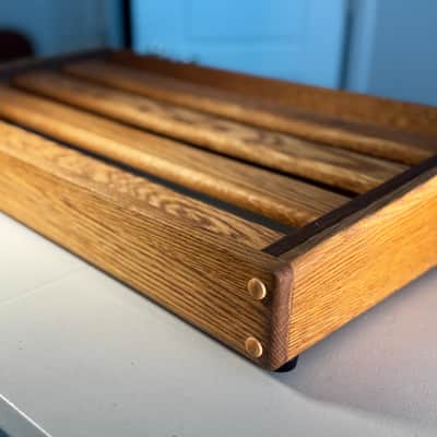 Nell Audio Custom Hardwood Pedalboard – IEC Power, I/O Patch Bay, PSU Shelf 2026 - Natural image 2