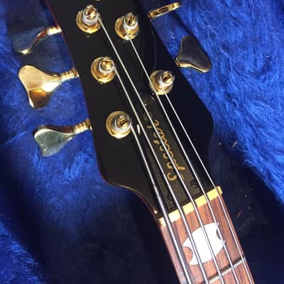 Early version Spector Euro 5 LX bass guitar flamed maple 5 string made in Czech Republic Make Offer! image 3