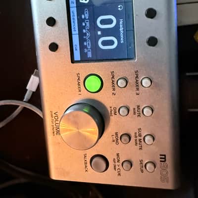 Grace Design m905 Stereo Monitor Controller 2010s - Silver image 4