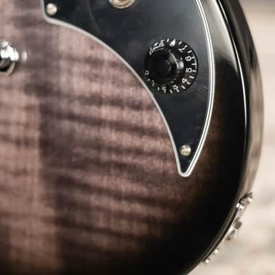 Gibson Victory Figured Top Electric Guitar - Translucent Ebony Burst with Hardshell Case image 9