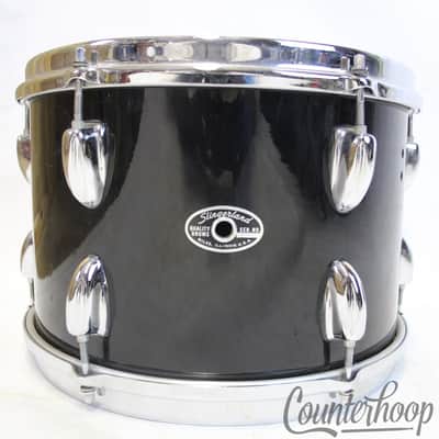 Slingerland 12x8" Tom Drum Black Beauty Niles 70s Sound King 3Ply Mahogany/Maple image 1