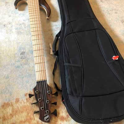 MTD 635-24 6 string bass guitar Amazing Condition Tobias Ebony Maple image 3