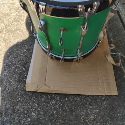 14"(Depth) x16" (Diameter) Marching Bass Drum - Green image 4