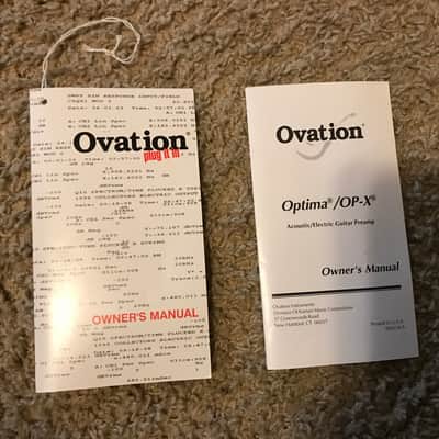 Ovation Country Artist Classical 1624-4 acoustic-electric guitar 1979 with hard case and owners manuals image 22