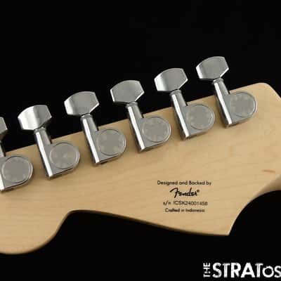Fender Squier Sonic Series Strat NECK + TUNERS Guitar Stratocaster Indian Laurel image 6