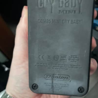 Dunlop CBM95 Cry Baby Mini Wah 2015 - Present - Black image 3