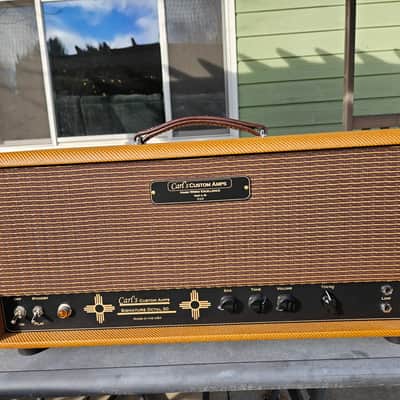 Carl's Custom Amps Signature Octal 30 Hand Wired USA Guitar Amp Head Boutique image 1