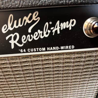 2018 Fender '64 Custom Deluxe Reverb Hand-Wired Combo Amp image 3
