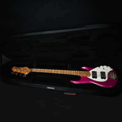 Ernie Ball Music Man StingRay 5 Special HH w/ Maple Fretboard, Bass Guitar- Soda Pink Sparkle 2026 (K07133) image 5