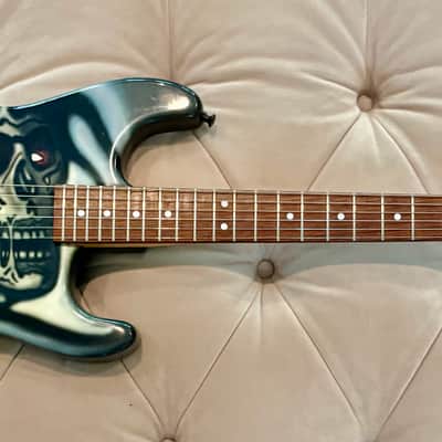 CHARVEL MODEL 2 FROM THE 1980s WITH A CUSTOM PAINT JOB READY FOR A NEW HOME image 1