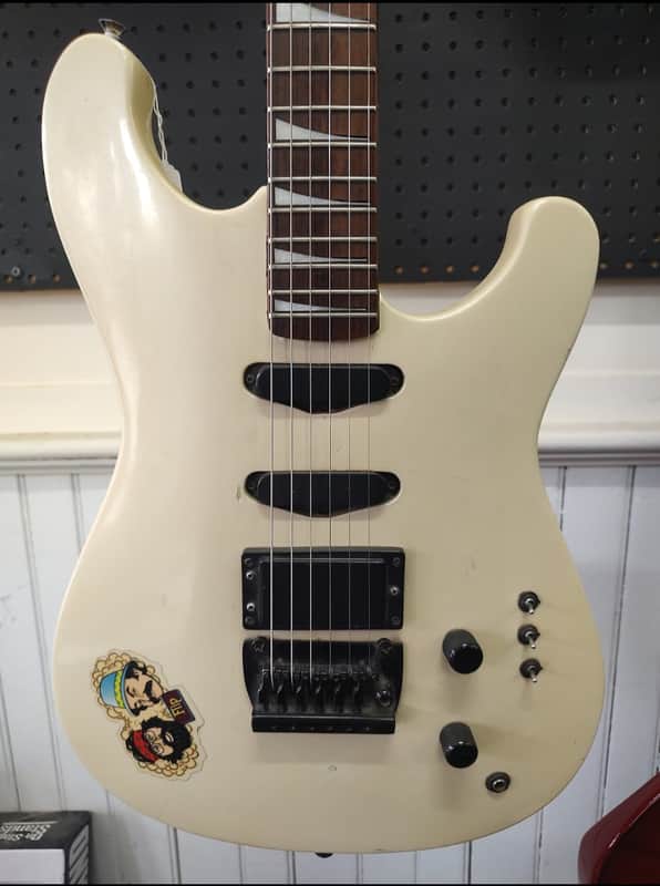 Epiphone S-800 1986 - 1988 - Pearl White image 1