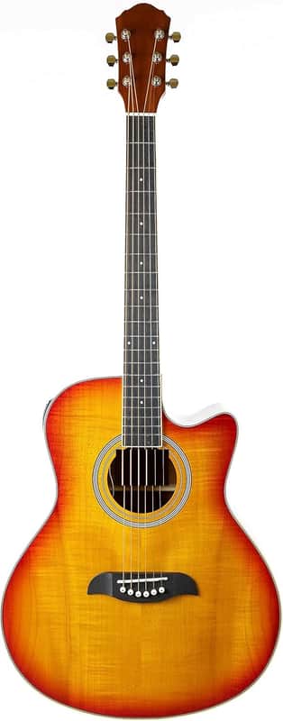 Acoustic-Electric Cutaway Guitar image 1