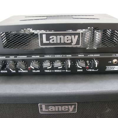 Laney IRT15H Ironheart 15-Watt Tube Guitar Amp Head 2010s - Black image 3