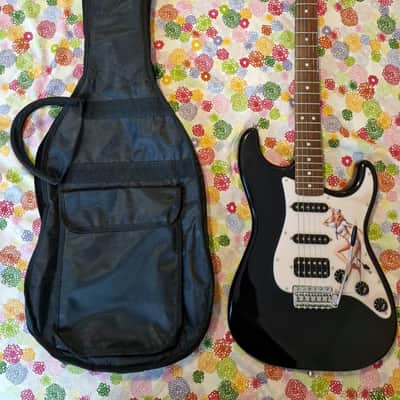 We keep low prices!! Tokai Limited Edition HSS Strat 1984 Black image 1