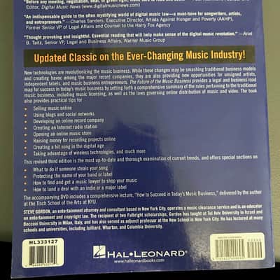 The Future of the Music Business Third Edition by Steve Gordon DVD Music Book image 2