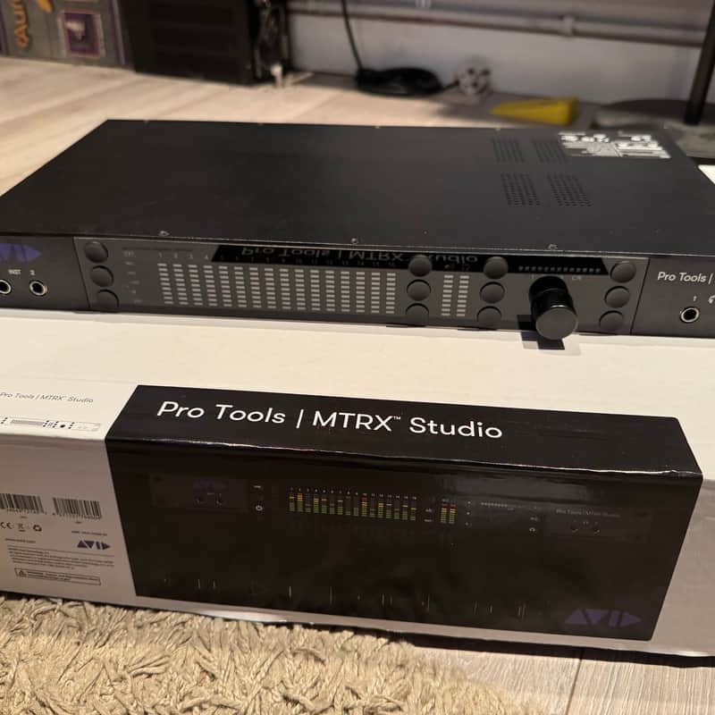 2019 – 2020 Avid Pro Tools MTRX Studio HD / HDX Audio Interfac…