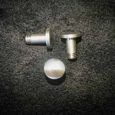 VINTAGE SLINGERLAND REPRO FLOOR TOM LEG MOUNT BUTTONS (SET OF 3) image 1