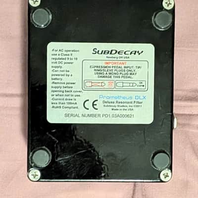 Subdecay Prometheus DLX Filter Pedal image 7