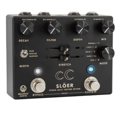 Walrus Audio Slöer Stereo Ambient Reverb Black - Effect for Guitars image 3