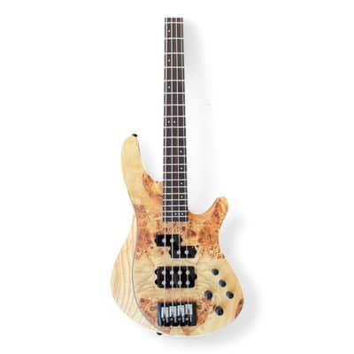 Schecter Reaper-4 Bass Guitar - Natural Satin image 2