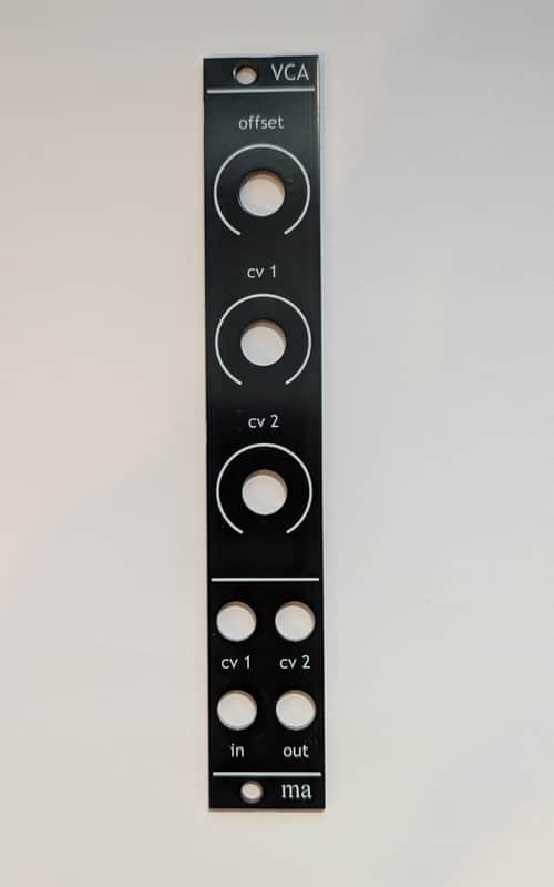 Manhattan Analog Custom VCA Panel - Black image 1