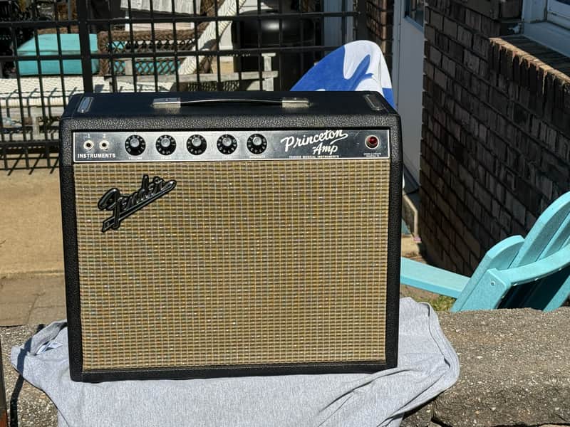 Fender Princeton 1966 - Black Panel non-reverb Tone Quest image 1