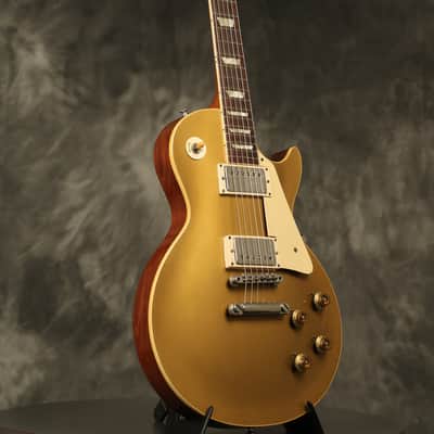 original 1957 Gibson Les Paul RARE Goldtop with a MAHOGANY TOP!!! image 9