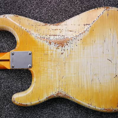 Vtt Relics Strat 50's - Blond Hardtail (with checking) image 10
