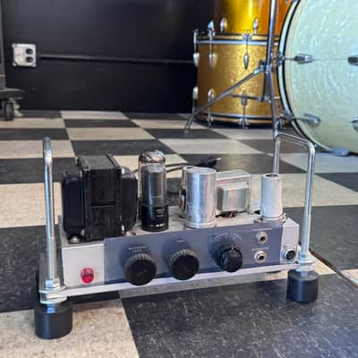 Custom Modified Tube Amp for guitar Mid-Century image 2