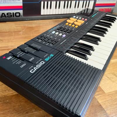 Casio SK-8 32-Key Sampling Keyboard w/ Very Rare Sample Cassette Tape image 3