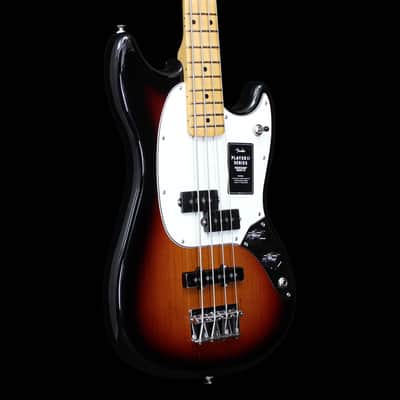 Fender Player II Mustang Bass PJ, Maple Fingerboard, 3-Color Sunburst image 6