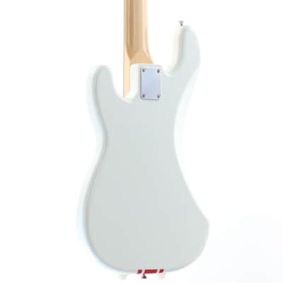 Fender 2023 Collection MIJ Traditional 60s Precision Bass in Olympic White with a Red Competition Stripe [JD23006843] (06/04) image 9