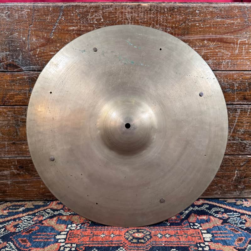 16" Zanchi F&F Vibra Crash Ride Cymbal w/ Rivets 1302g *Video Demo* image 1