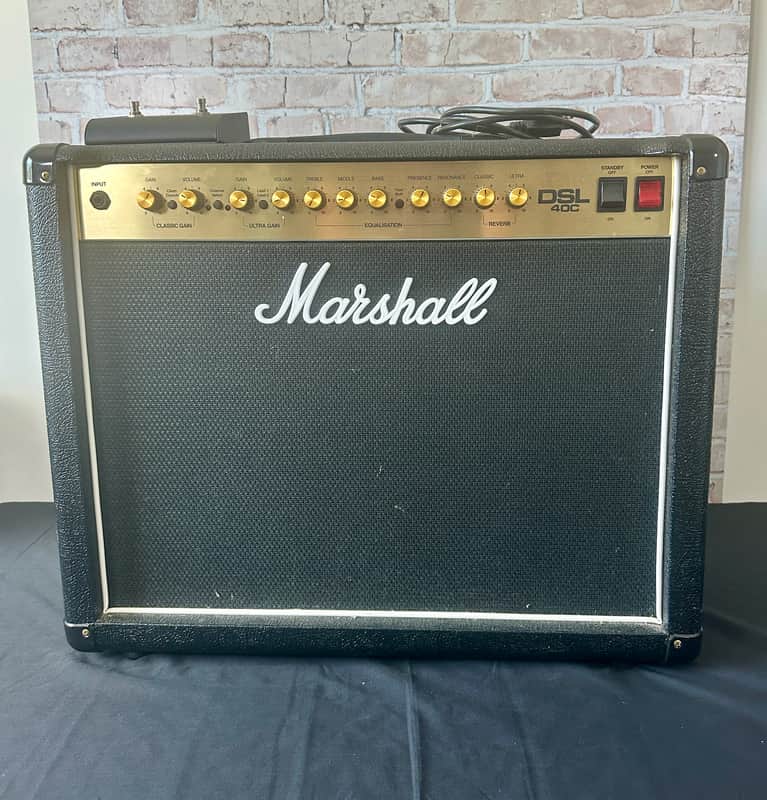 Marshall DSL40C Guitar Combo Amp 2016 - Black image 1