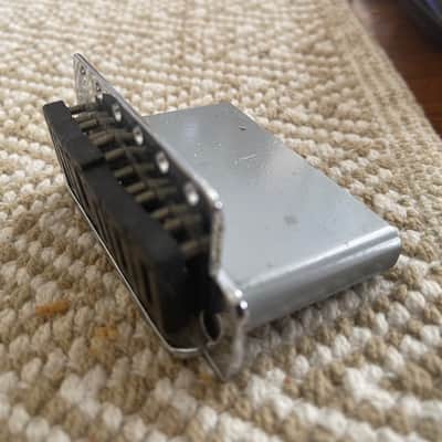 Unknown Strat-Style Bridge Saddles & Tremolo Block image 5