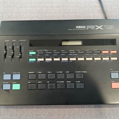 Yamaha RX15 Digital Rhythm Programmer 1980s - Black