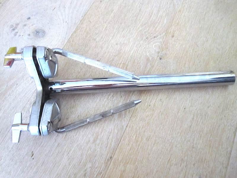 Tama Double Tom Mount Post Holder - Vintage image 1