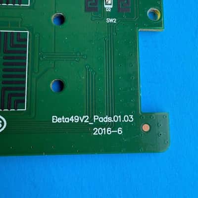 Nektar Impact LX49+ MIDI Keyboard Part: Drum Trigger Pad Circuit Board PCB image 3