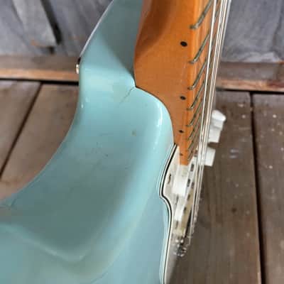 Fender Classic Series '50s Stratocaster 2009 Daphne Blue image 8